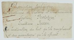 Description des inventions et des instruments de musique de la maison Besson | 