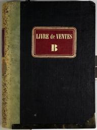 Livre de ventes / Érard | Maison Érard. Auteur