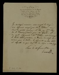 Plus d'infos sur 'Lettre : congé d'un logement loué par M. Gand / atelier concerné : Charles-François Gand' Lettre : congé d'un logement loué par M. Gand / atelier concerné : Charles-François Gand |