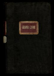 Grand livre : marchandises / dernier atelier concerné : Albert Caressa | Atelier Albert Caressa (1920-1938). Dernier contributeur